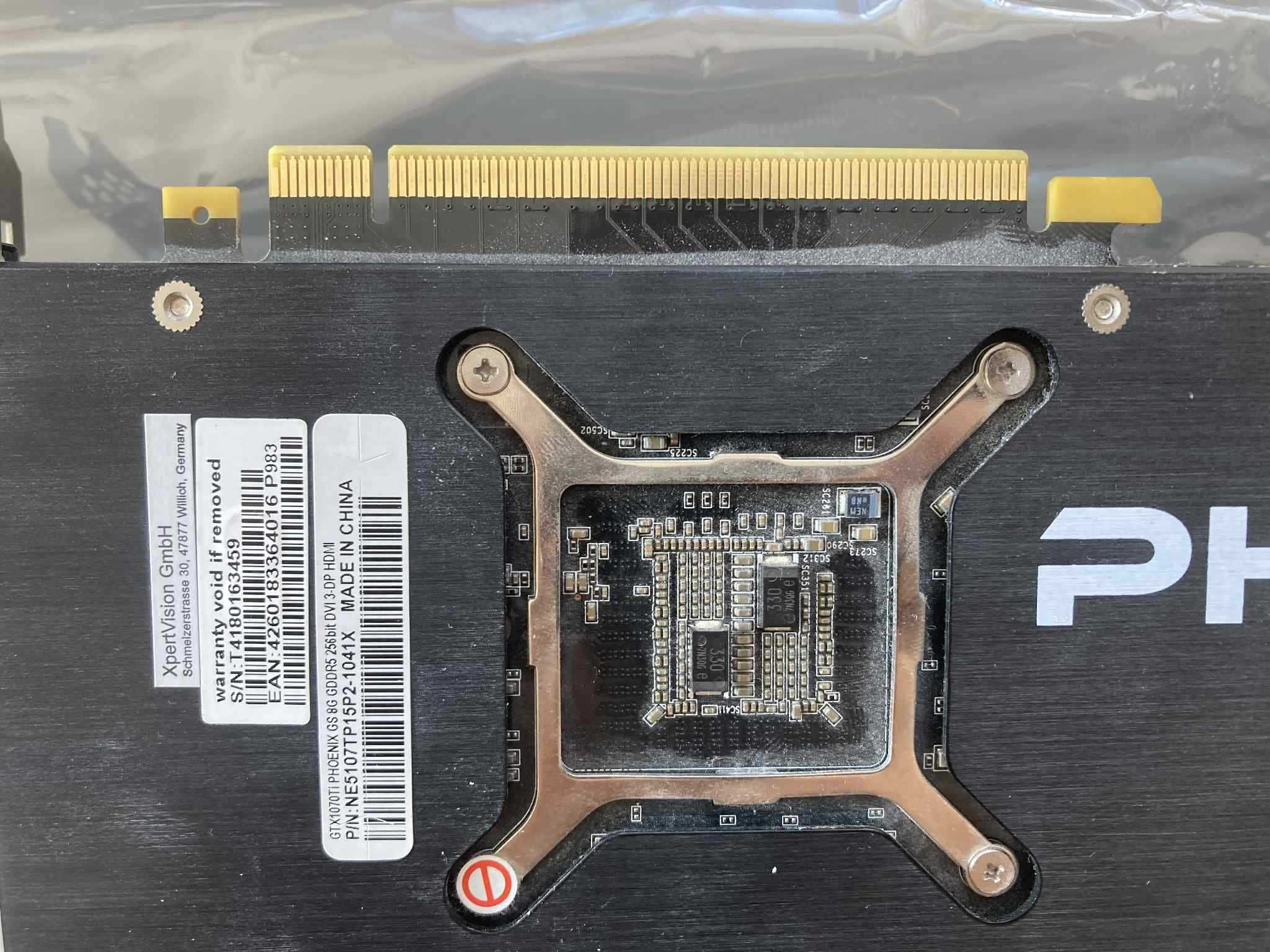 GTX 1070Ti 8GB Gainward PHOENIX GS Edition