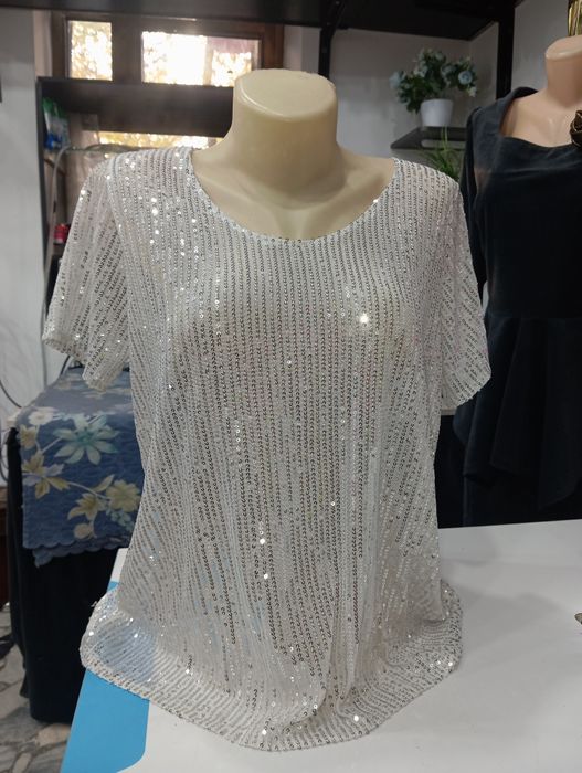 Payetka pistonli oqshom koftasi