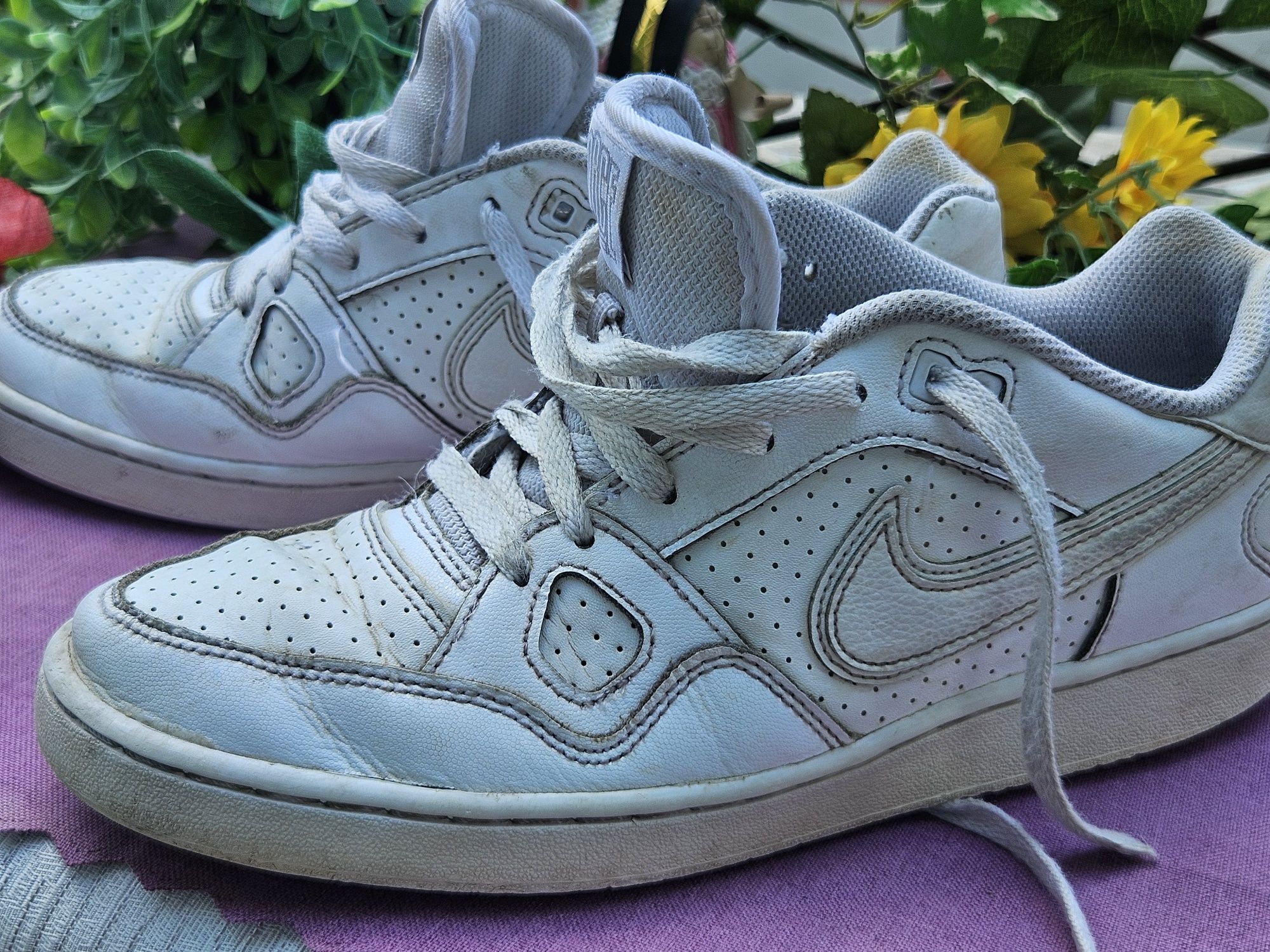 Nike Son of force кожени кецове