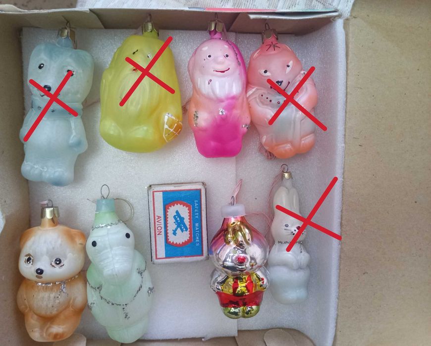 Советские ёлочные игрушки