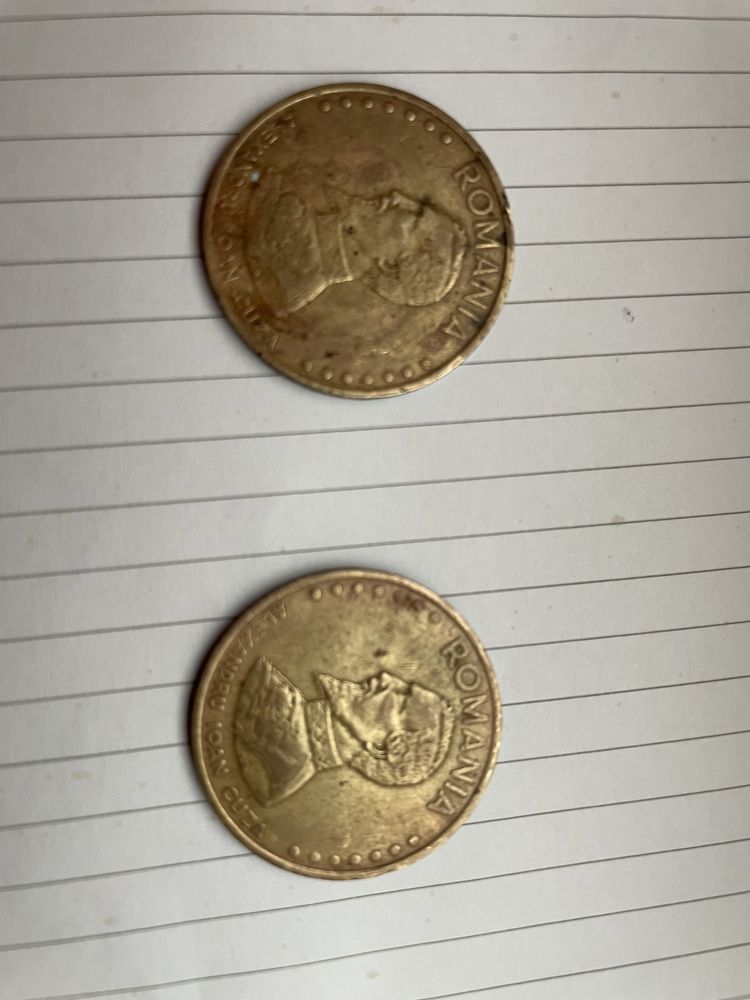 Moneda 50 lei din 1992 si 1994