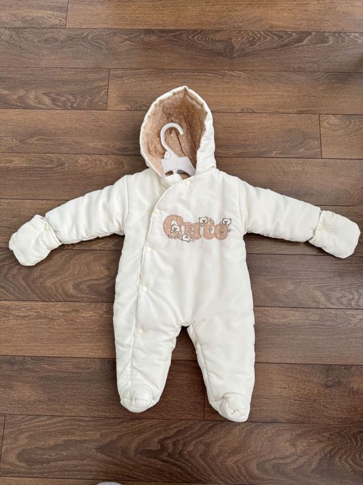Бебешки космонавт 3-6 месеца + подарък,зимен гащеризон Name It-1 год