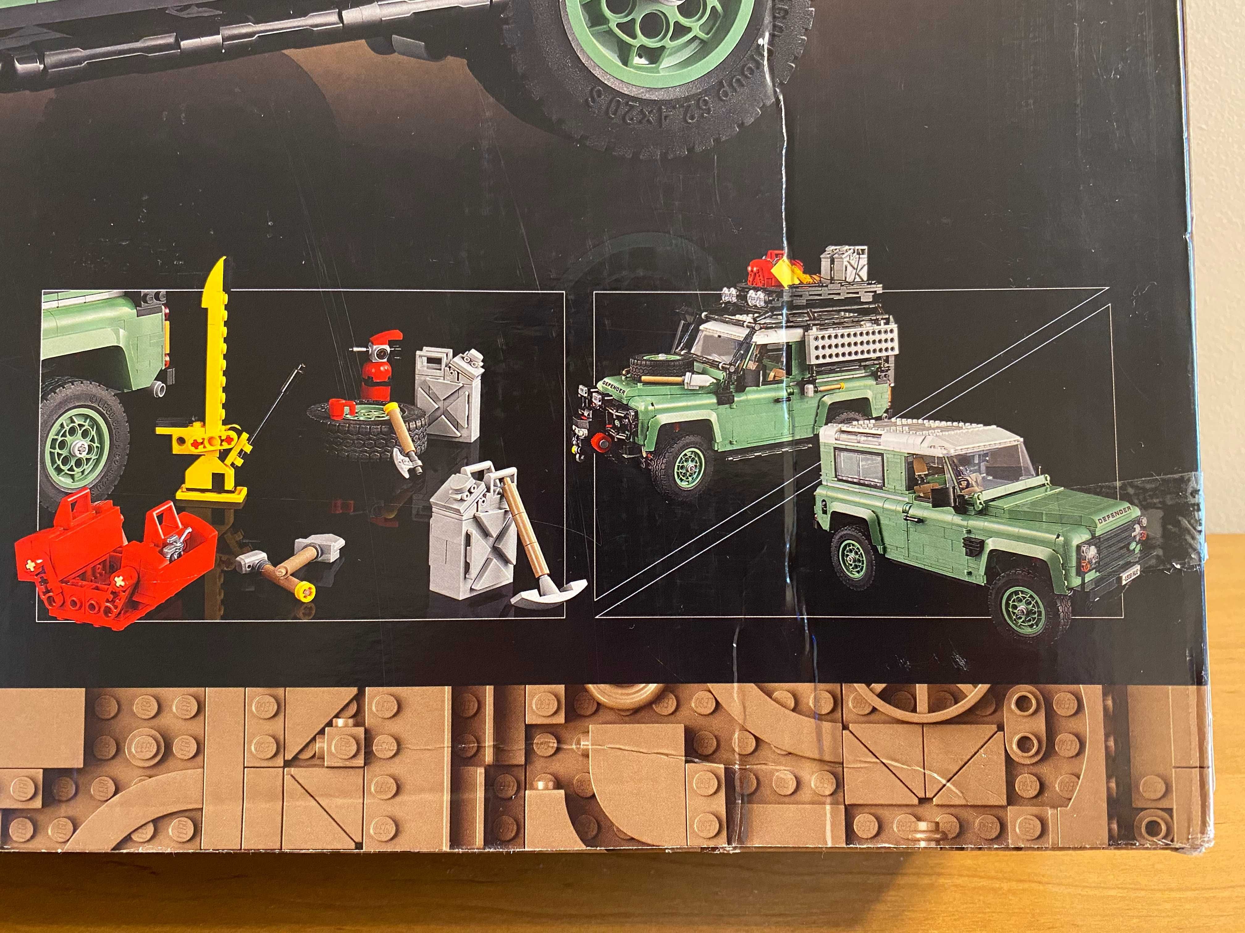 LEGO Land Rover Classic Defender 90, деталей 2336 шт. Новый. 10317