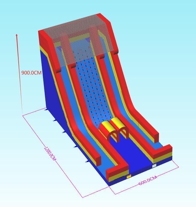 Vand tobogan gonflabil mare