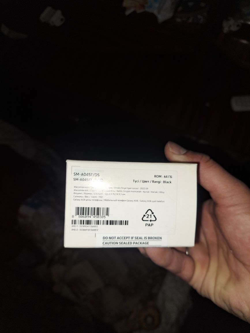 A04 samsung sotiladi srochni