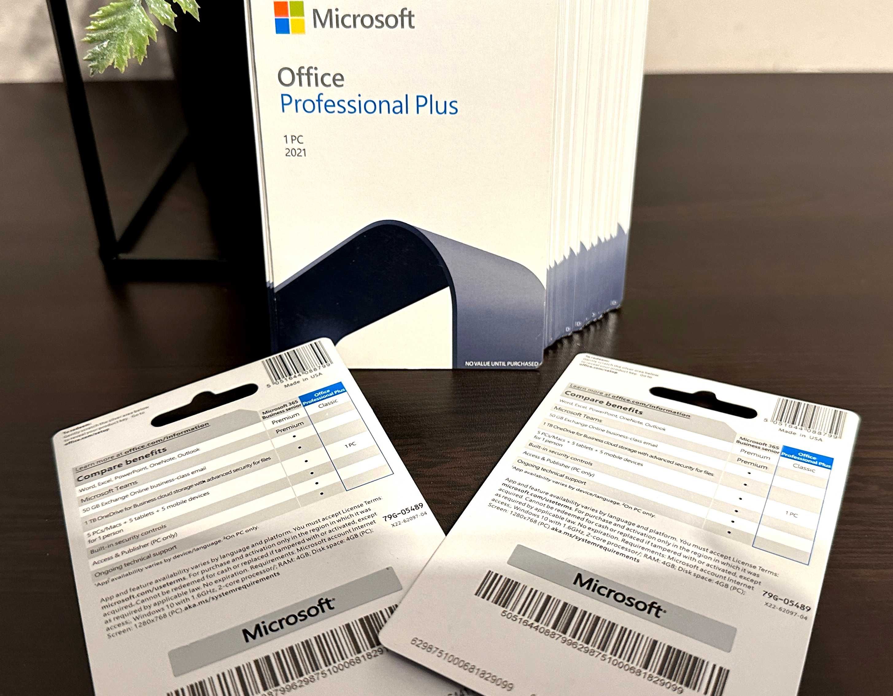 Microsoft Office 2021 Professional Plus (RETAIL Card)