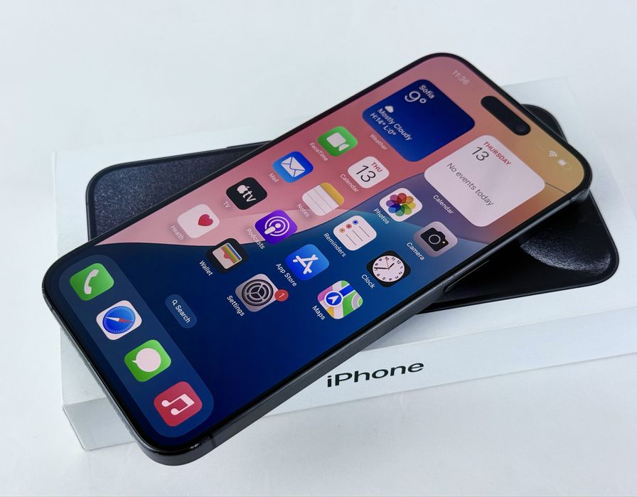 Apple iPhone 15 Pro Max 512GB Black Отличен! Гаранция!