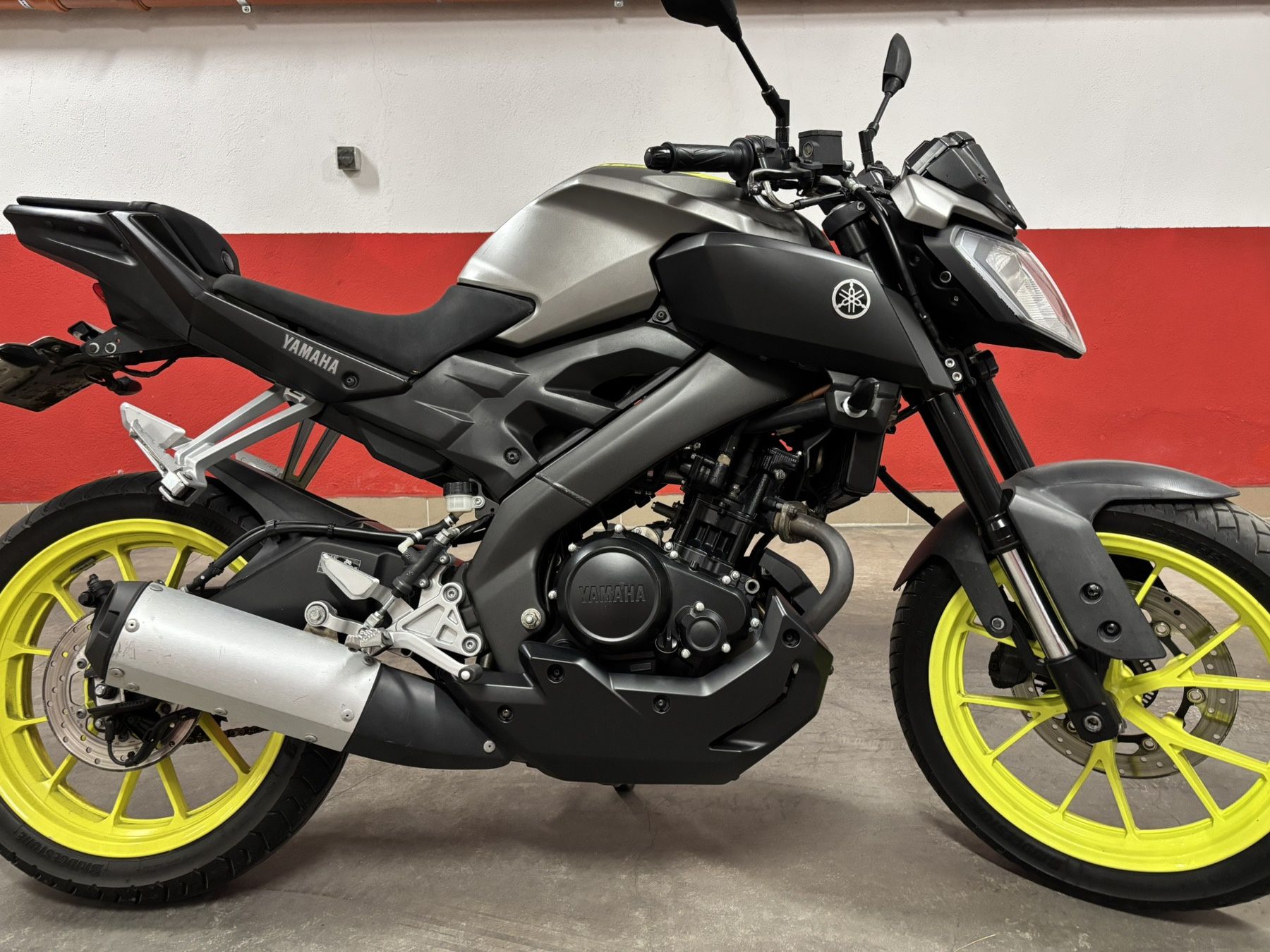 Продавам Yamaha MT-125 (2018) – 33150 км – 15 к.с.