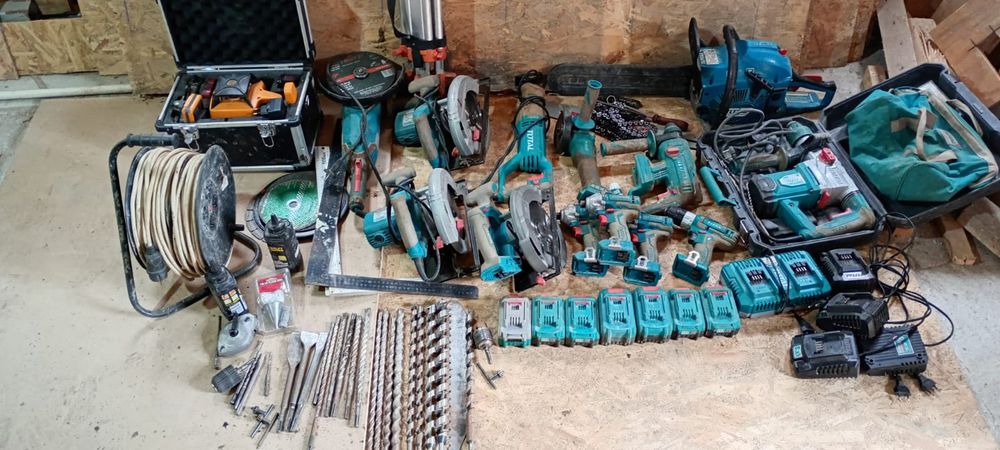 Vând Laser,circulare, ,burghiuri