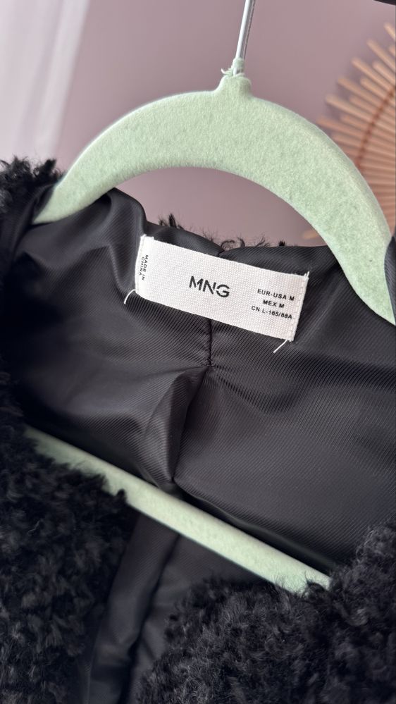 Шуба Mango нова черна, размер М