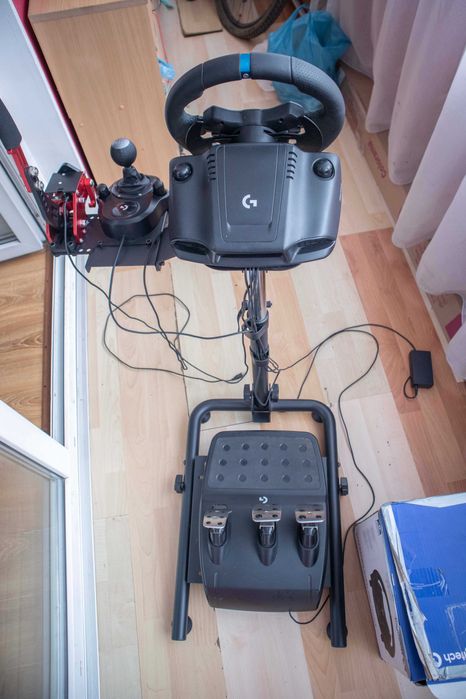 Rig Volan gaming Logitech TrueForce G923 PS Layout + suport