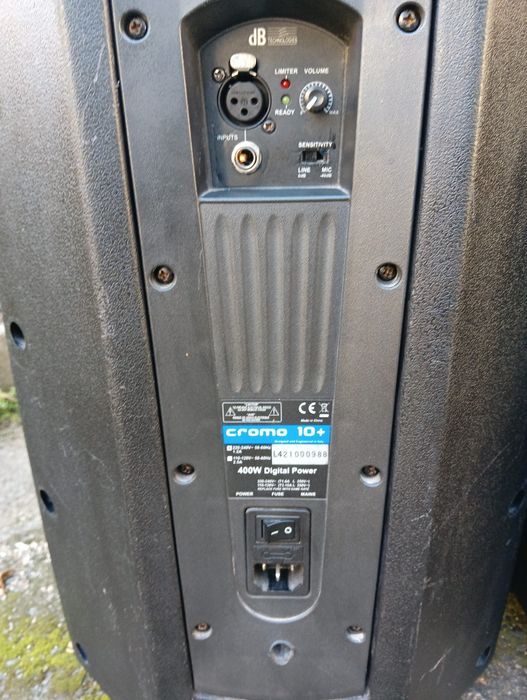 dB CROMO 10+ активни тонколони 10 инча