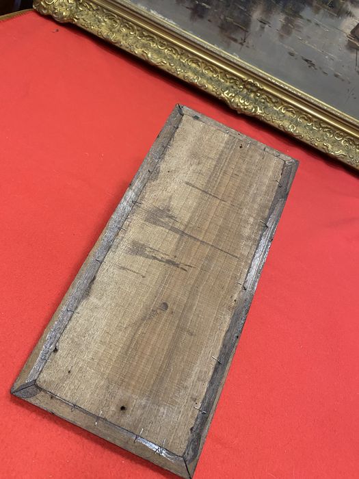 Френско антикварно пано орех ръчна резба 1890 г