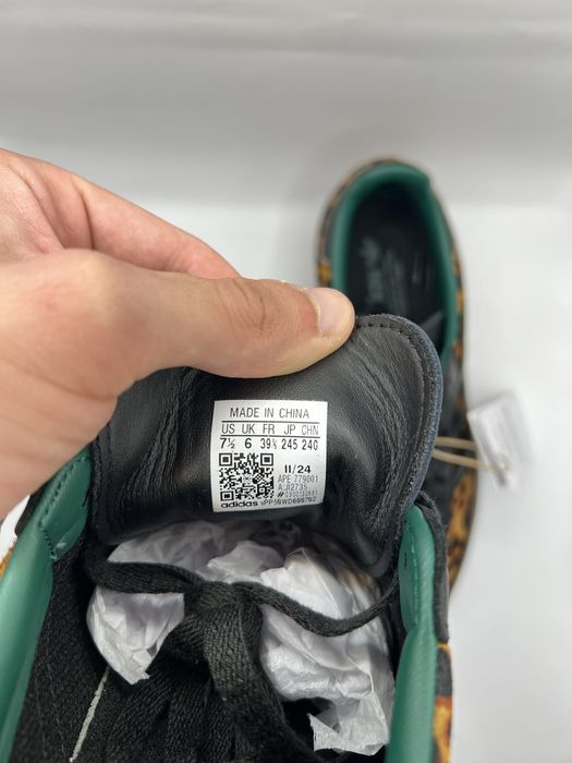 Adidas Samba OG “Black Green Leopard”