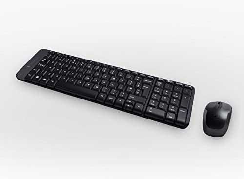 LOGITECH MK220 - комплект безжични клавиатура и мишка