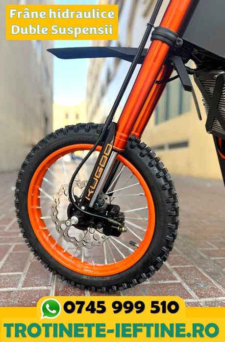 Trotineta-Moto Electrica Kugoo EV1, Baterie 21Ah, Greutate 38Kg