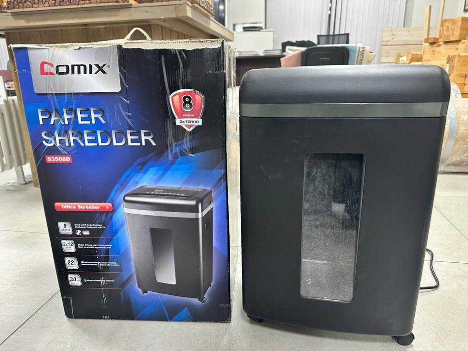 Уничтожитель бумаг (Шредер) COMIX S3508D