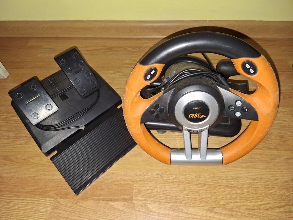 Volan Gaming SpeedLink Drift O.Z SL-4495-BKOR Negru-Portocaliu