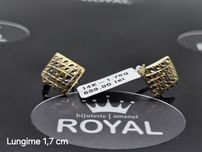 Bijuteria Royal: Cercei aur 14k/1.78 gr
