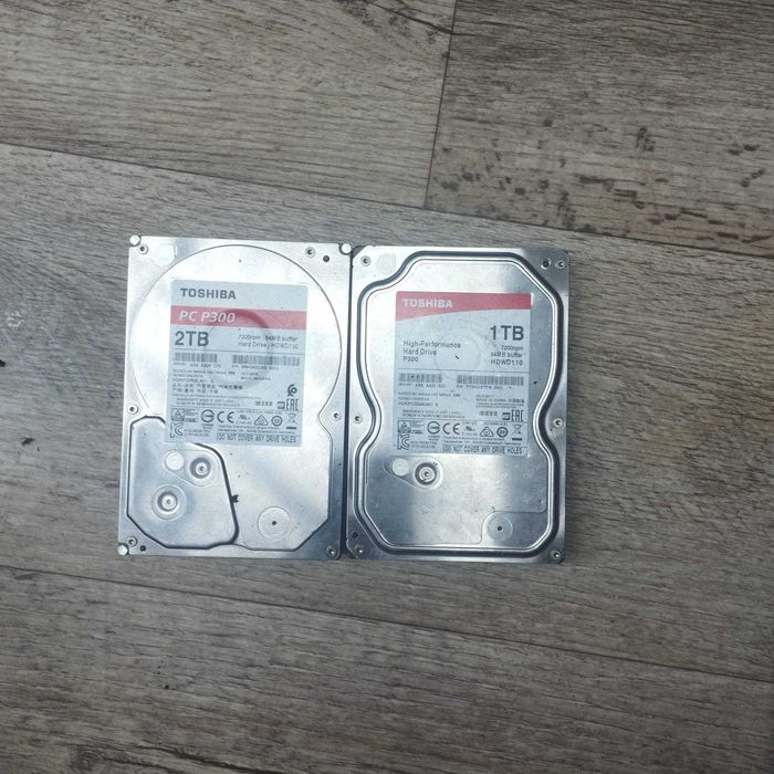 HDD 1 Tb\2Tb\Гарантия