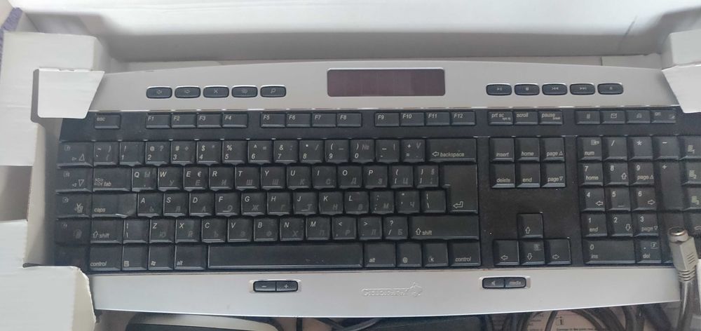 Безжични клавиатура + мишка: Cherry CyMotion Master Solar (2005г)