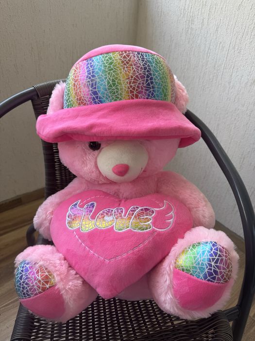 Плюшено мечок мече розово