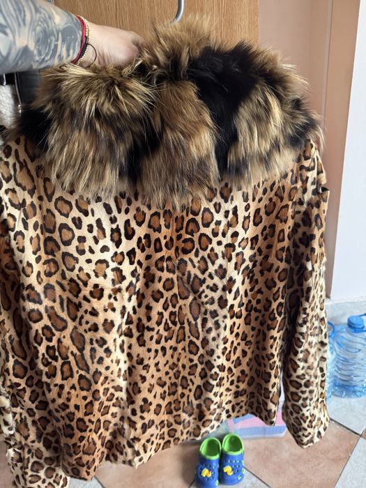 Blana naturala leopard S