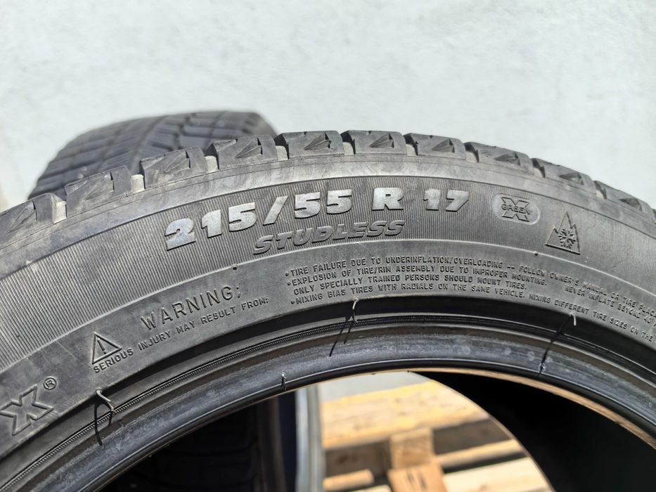 215/55/17 Мишелин ДОТ 2010 и 2014 г