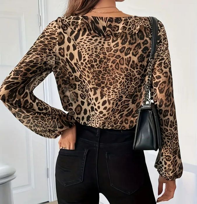 Bluza dama noua mărime S animal print