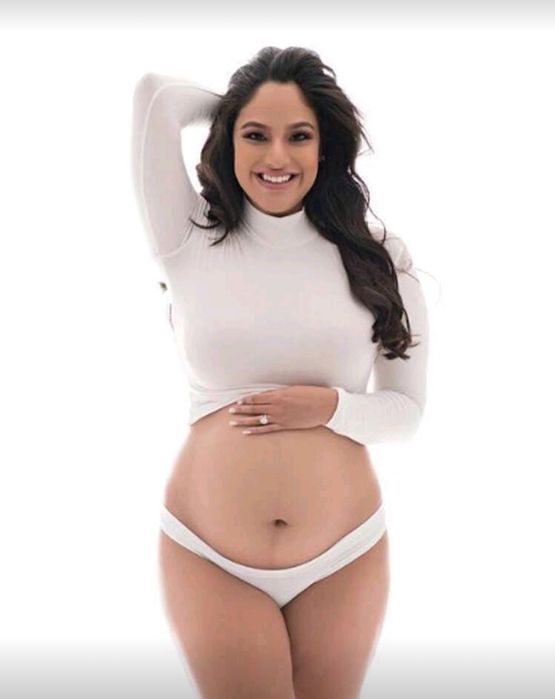 2бр. Топ за бременни за фотосесия