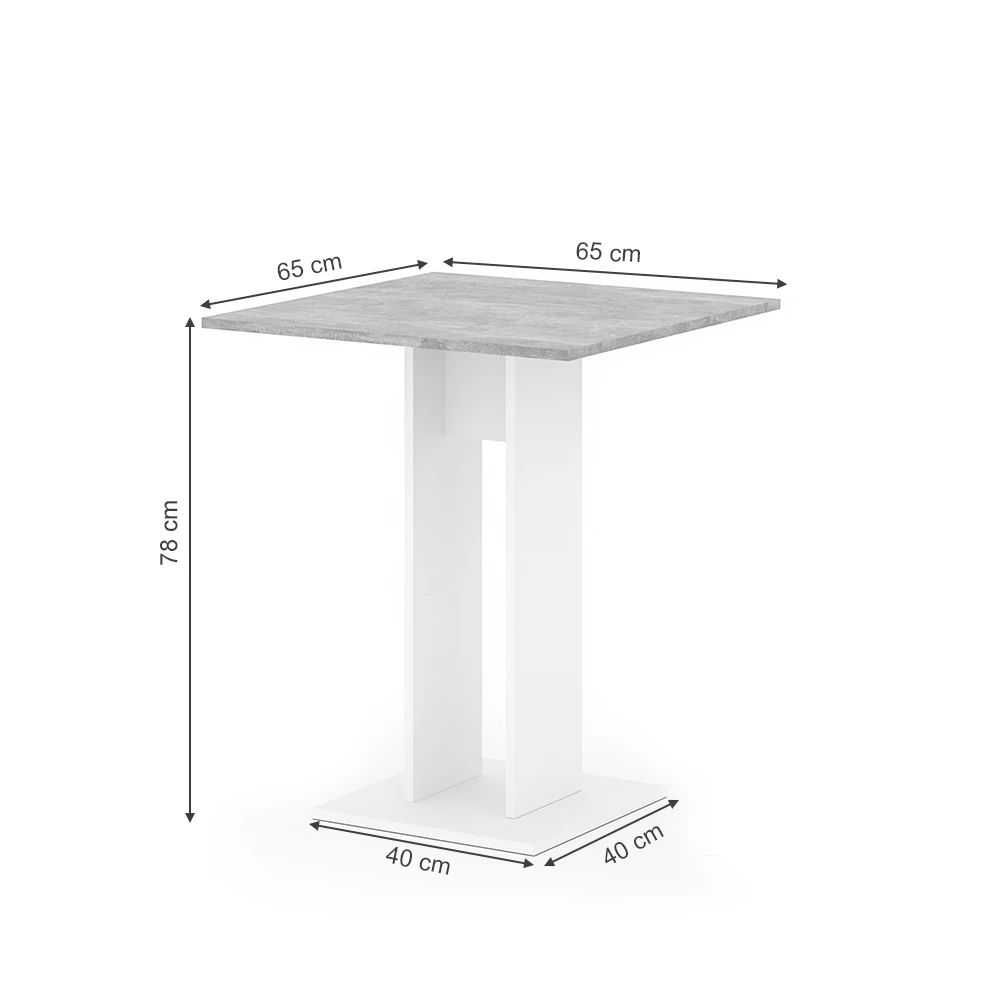 Mobilier living, masa cafea |LTY 2172 Ewert Alb Beton