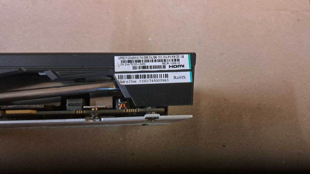 Sapphire Pulse RX580 4Gb