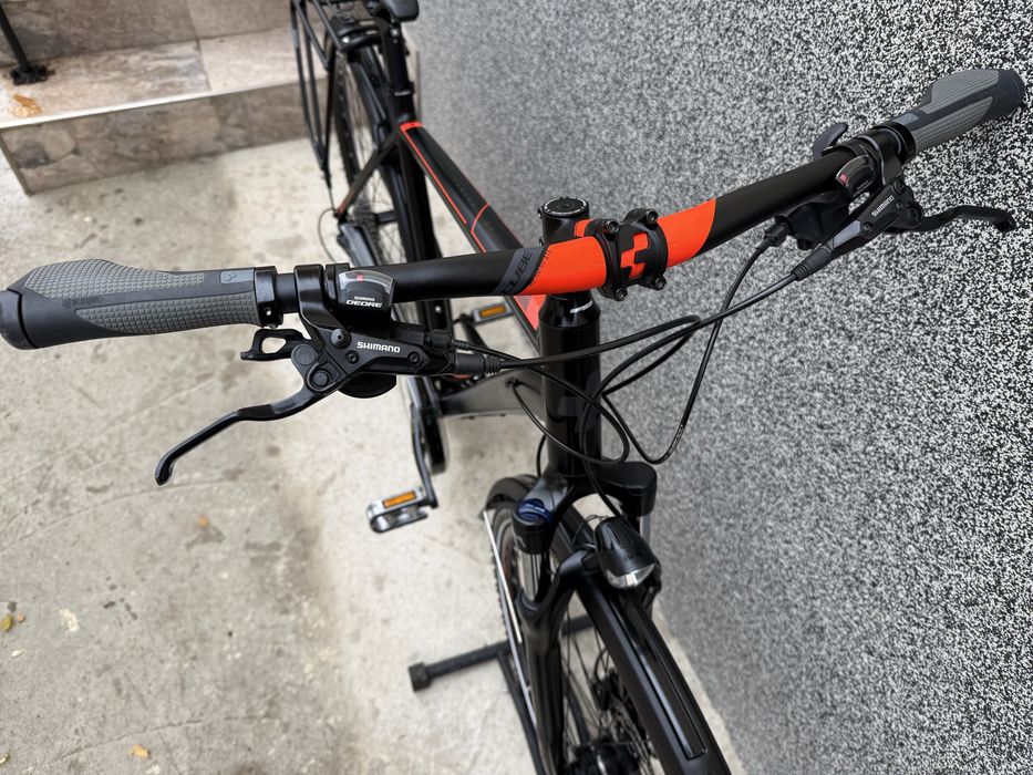 CUBE Touring SL 28” Shimano XT 30 Скорости Хидравлика 54см ОТЛИЧЕН