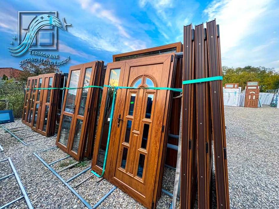 Tamplarie pvc cu geam termopan