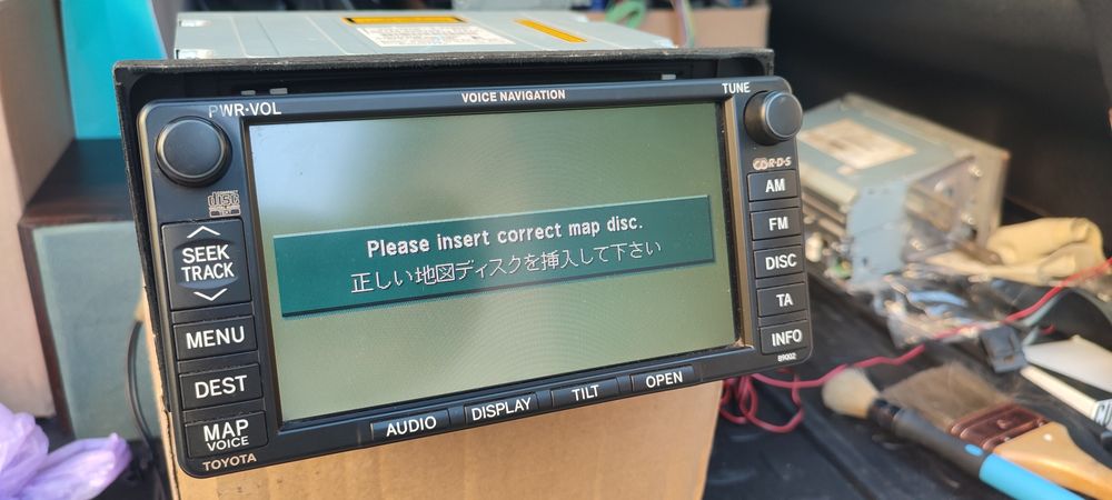 Navigație Toyota originala