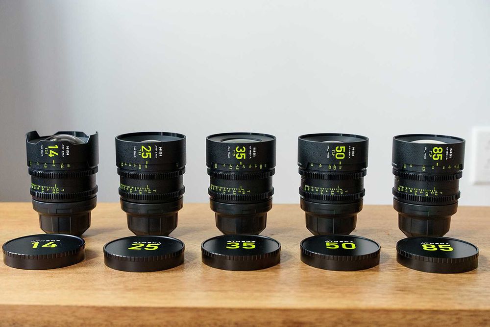 Set lentile Nisi Athena PL Mount - 3900 Eur + TVA