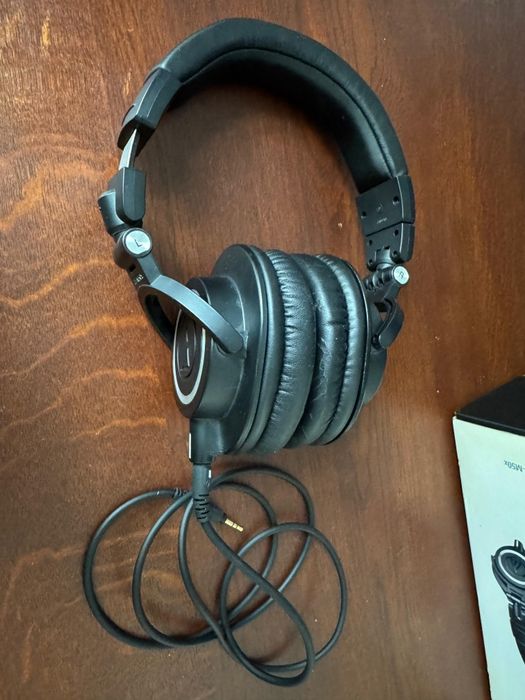 Vand casti Dj Audio-Technica ATH-M50x, Negru