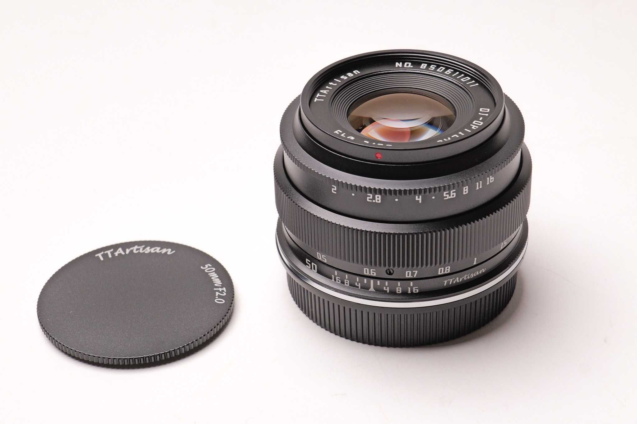 Oбектив TTartisan 50mm f/2 Full Frame - Panasonic/Leica L-mount