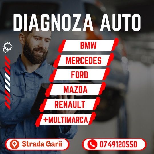 Tester Diagnoza auto Bmw Mercedes Renault Mazda Ford Opel