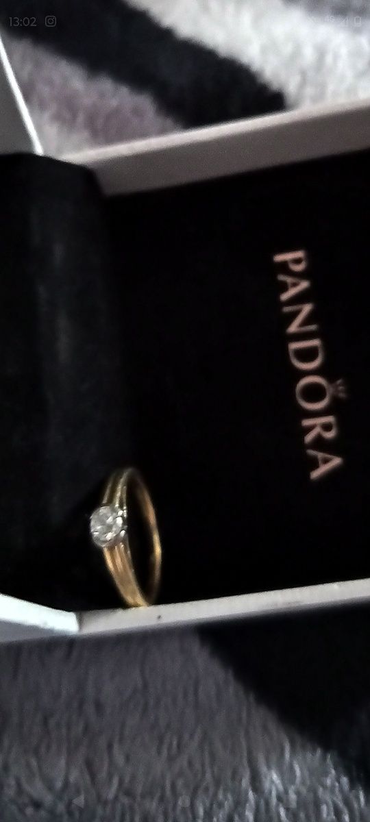 Set Pandora de 18k cu diamante