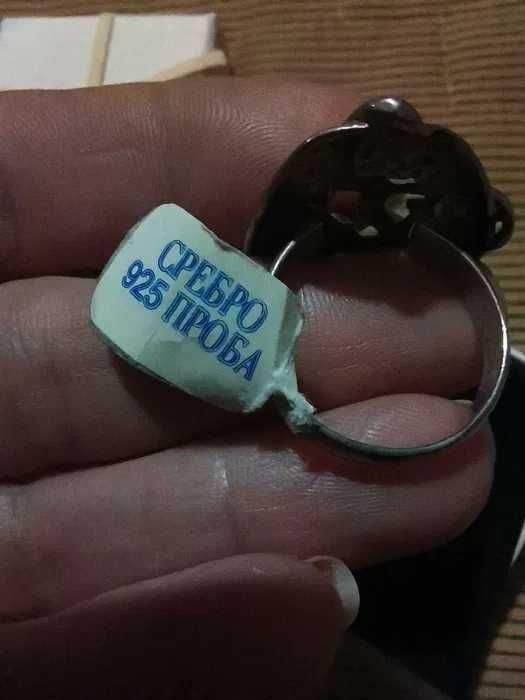 Уникален сребърен пръстен, ръчна изработка