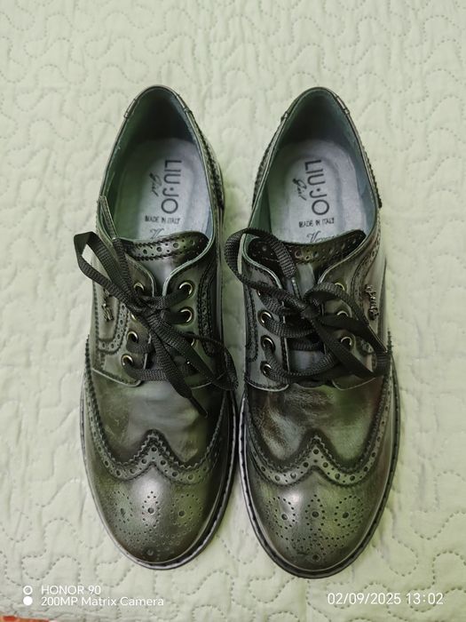 Pantofi dama din piele naturala Lui -Jo no - made in Italyi