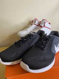 Nike Revolution 3- black/черни и Matstar- бели обувки, маратонки