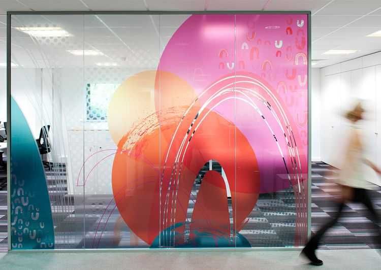 Печать на стекло Двухсторонняя