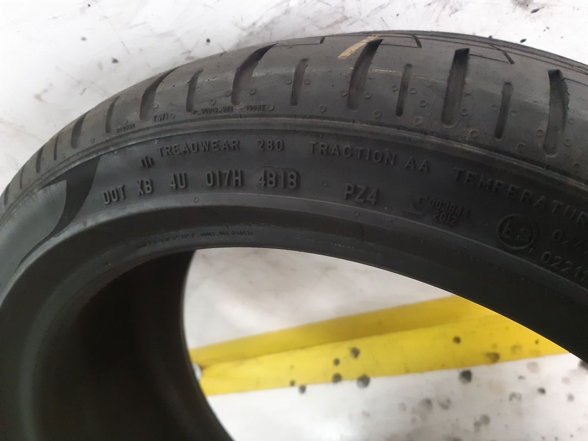 225/40/18 1×Pirelli 92y vara dot 4818  7,,12 mm