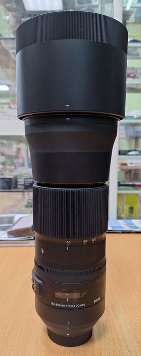 Sigma 150-600mm DG, for Nikon (Япония,как новый,стабилизатор,комплект