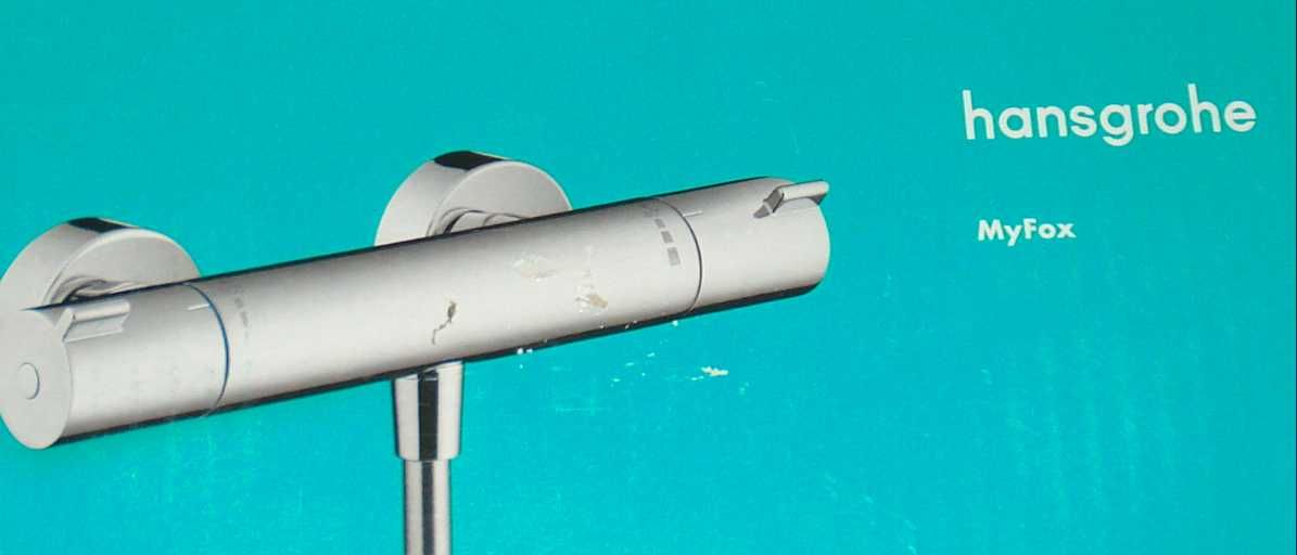 Baterii Hansgrohe My Fox cu termostat si antioparire