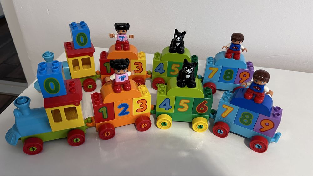Set Lego duplo Trenulet cu numere