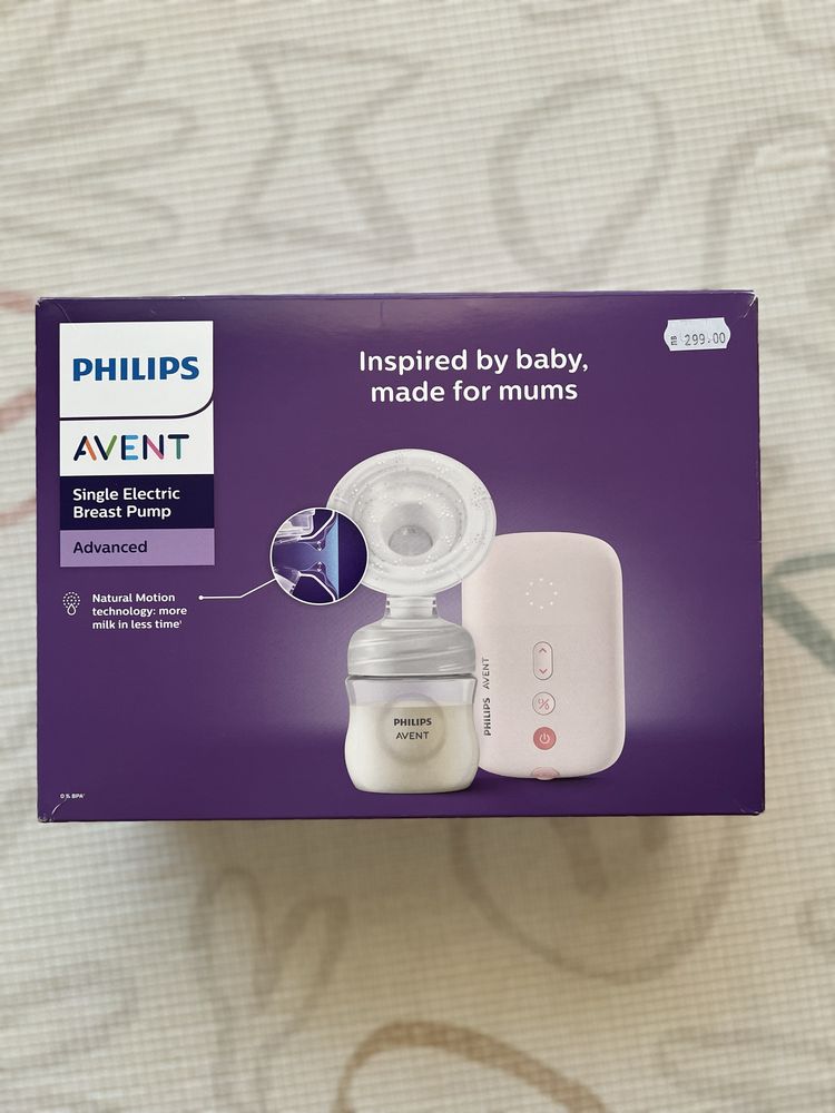 Единична електрическа помпа Philips Avent - Natural Motion + подаръци