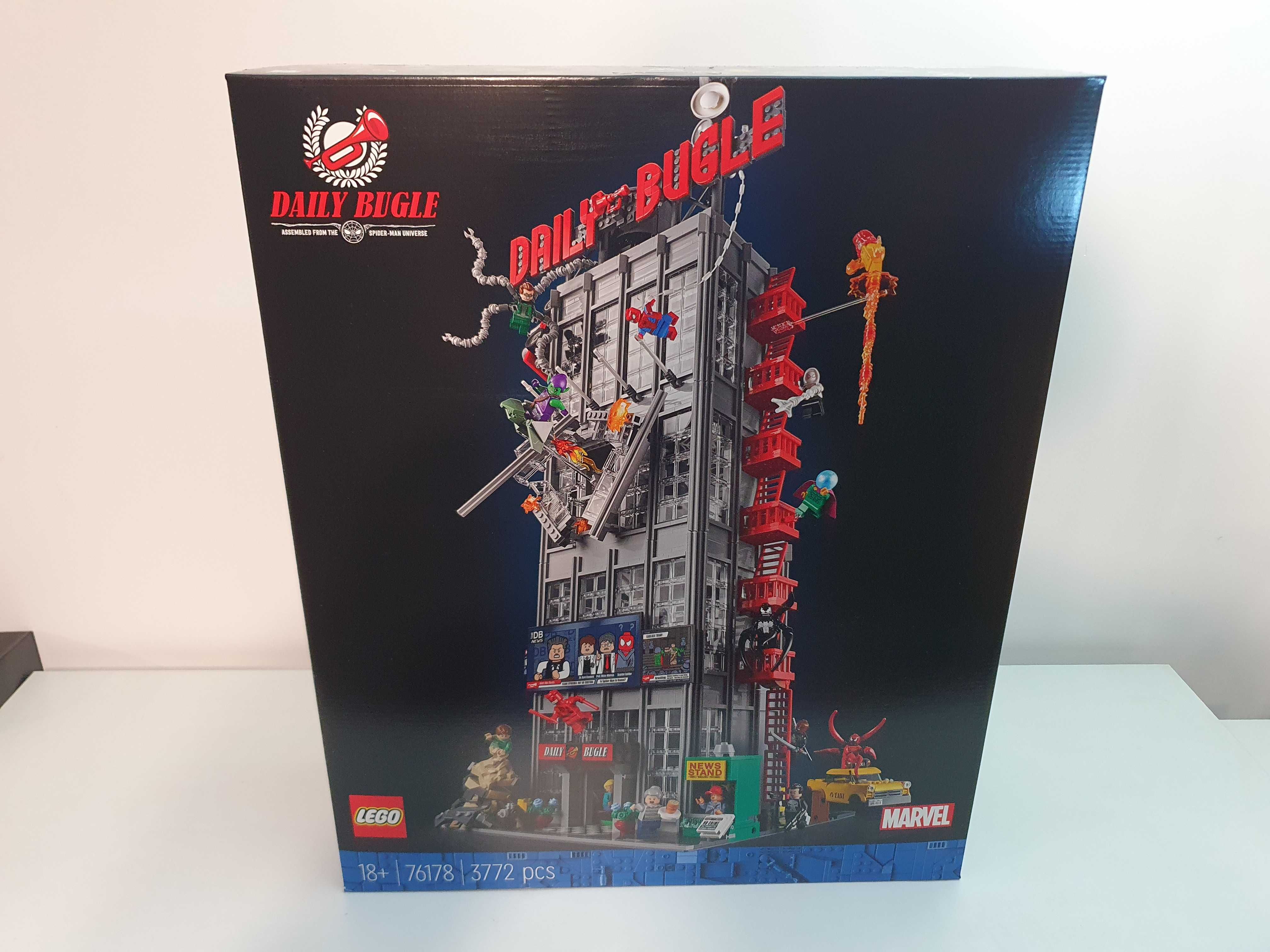 LEGO Spider Man Daily Bugle 76178 | 3772 piese | 25 Figurine | Sigilat